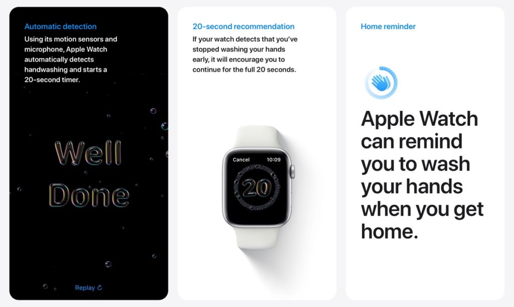 Apple Watch WatchOS 7'de El Yıkama Zamanlayıcısı Nasıl Etkinleştirilir