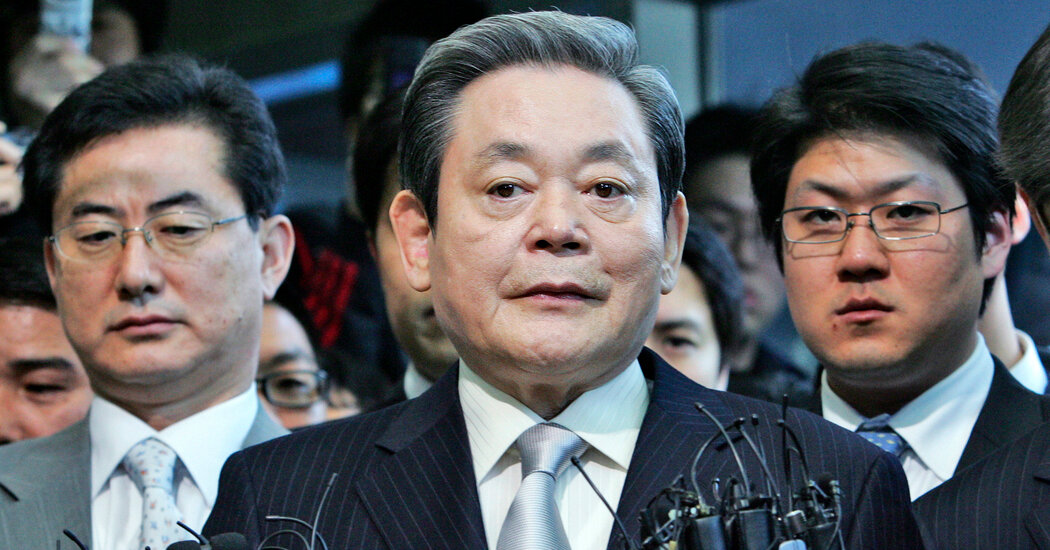 Samsung'un Patronu Lee Kun-hee 78 Yaşında Hayatını Kaybetti