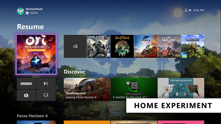 Microsoft Yeni Xbox Kullanıcı Arayüzünü Kullanıma Sundu