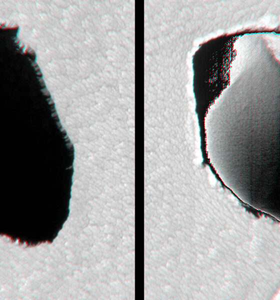NASA Mars'ta Gizemli Kraterler Buldu