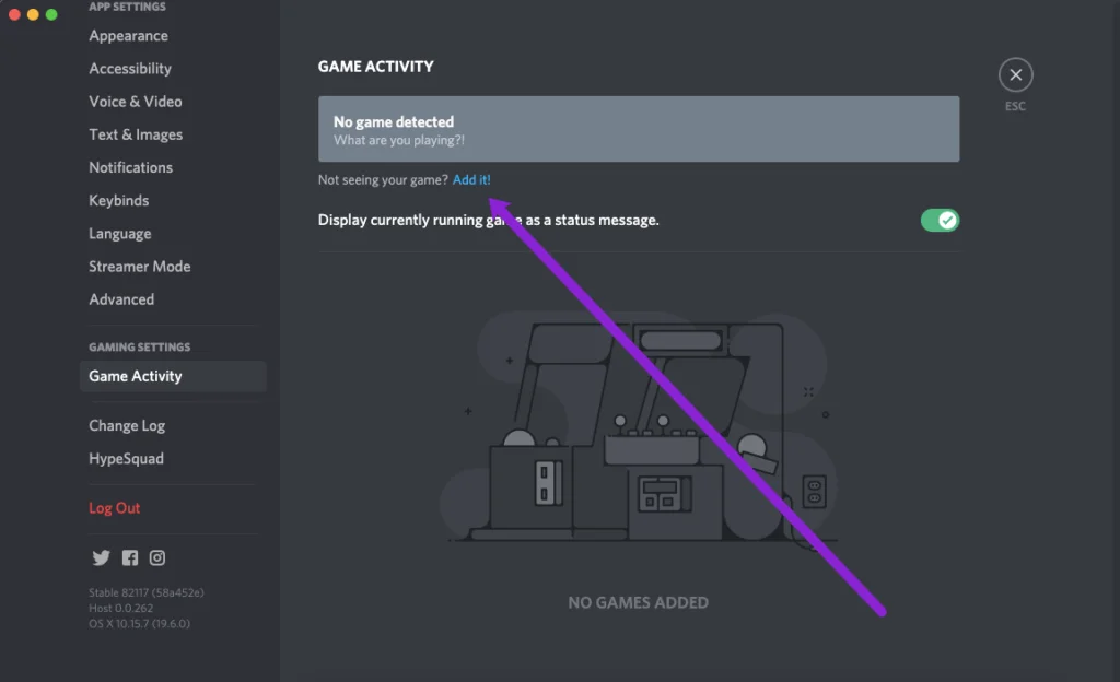 Discord uygulama ekleme
